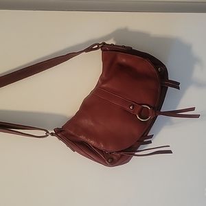 Vintage Lucky Brand Red Leather purse